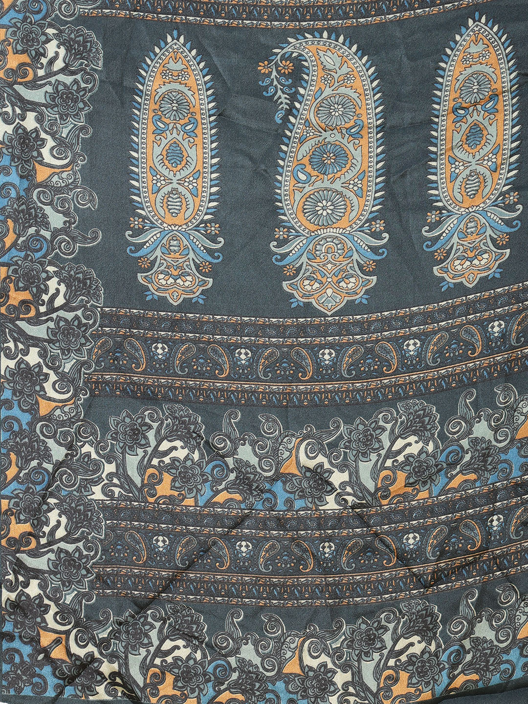 Digital Printed Crepe Saree