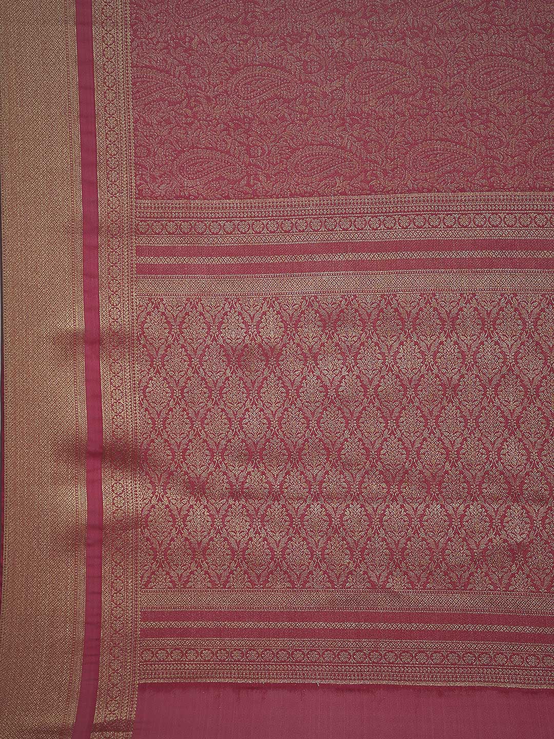 Plain Crepe Saree