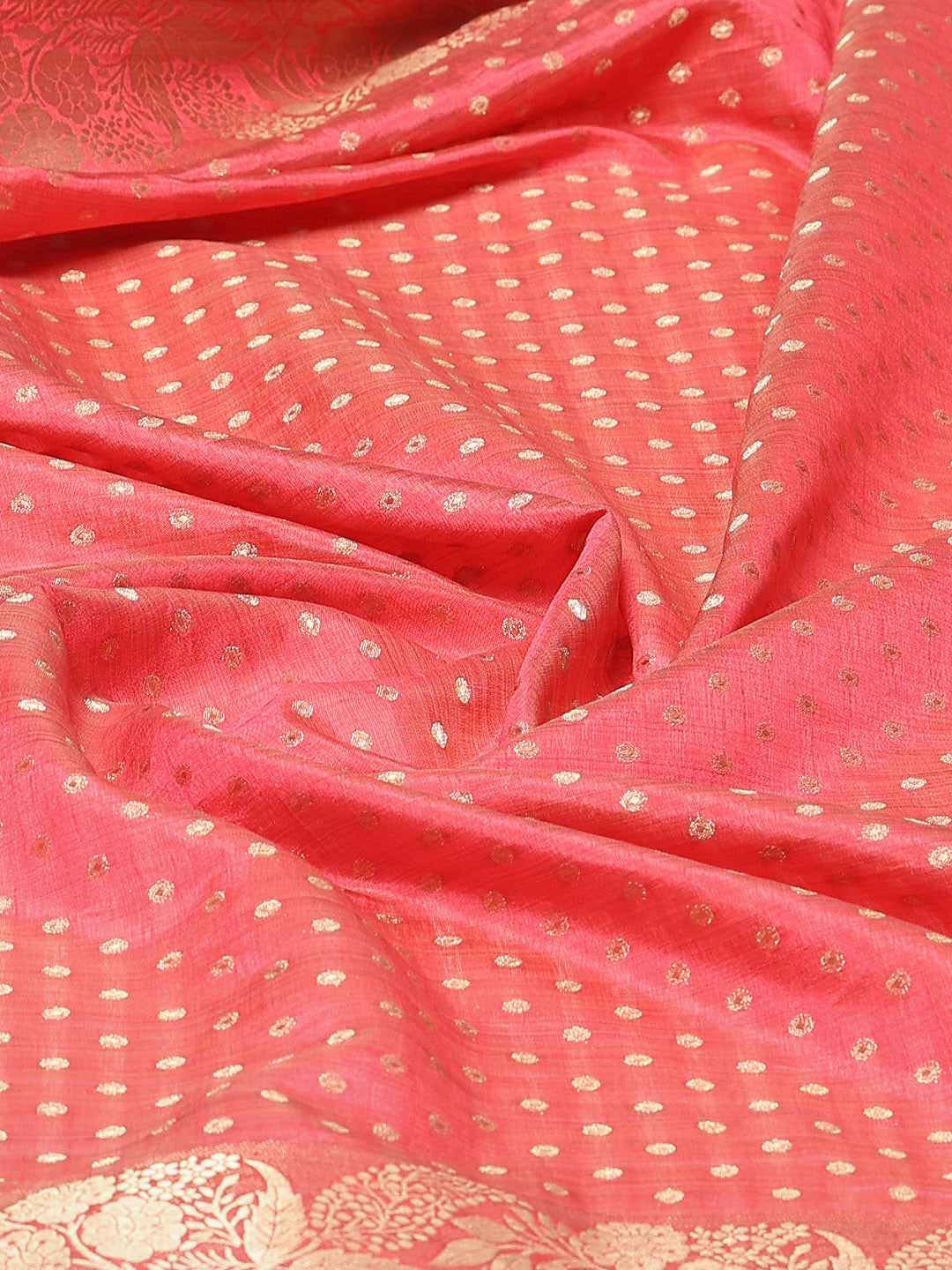 Zari Border Art Silk Woven Saree