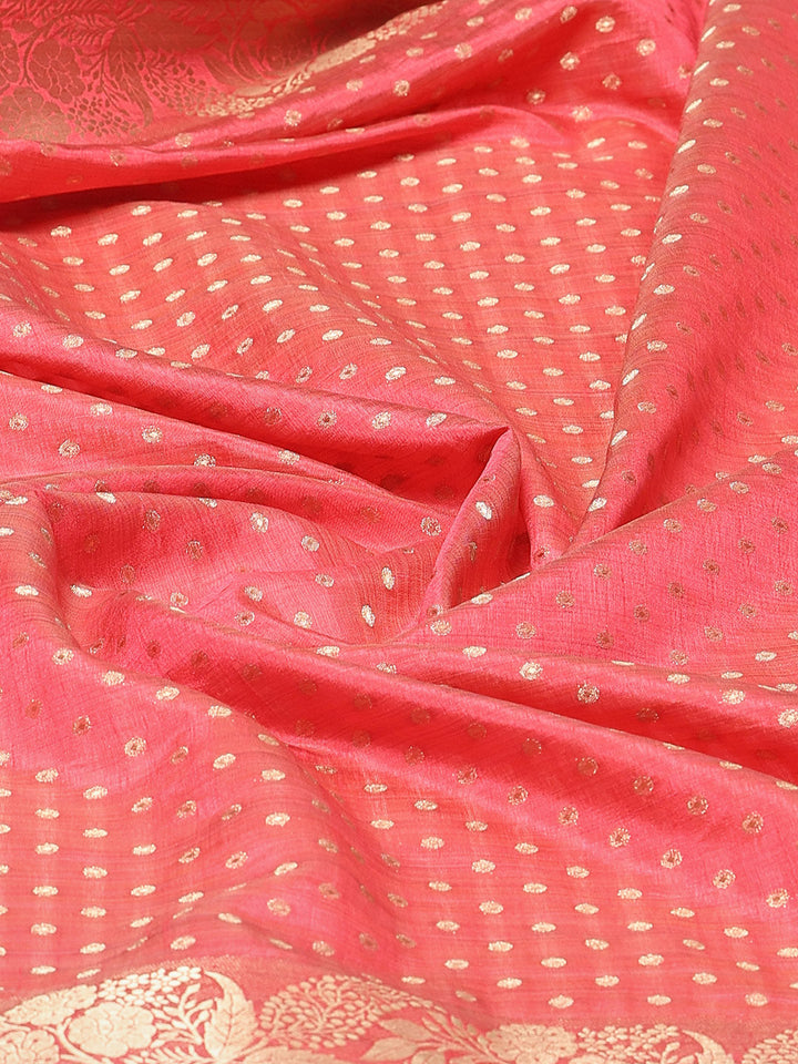 Zari Border Art Silk Woven Saree