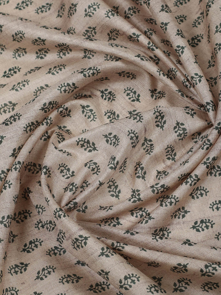 Printed Tussar Saree