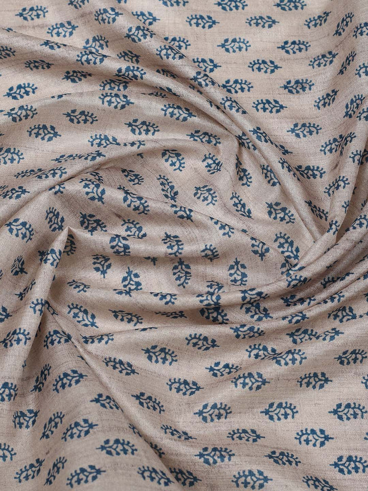 Printed Tussar Saree