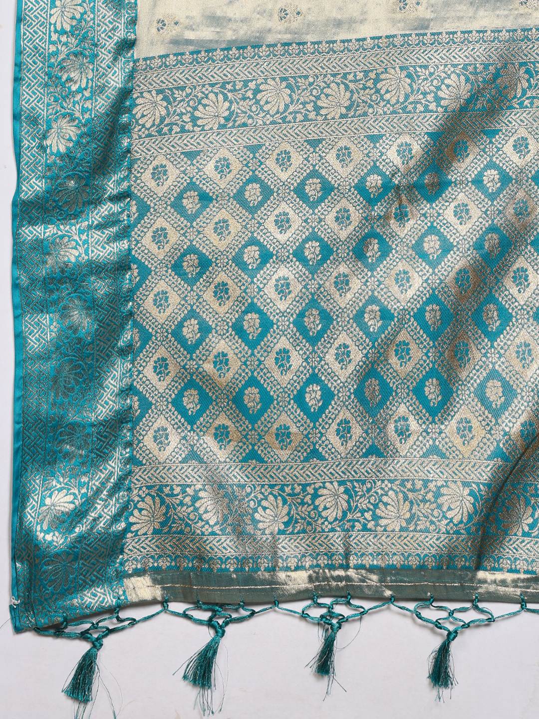 Woven Design Tissue Saree