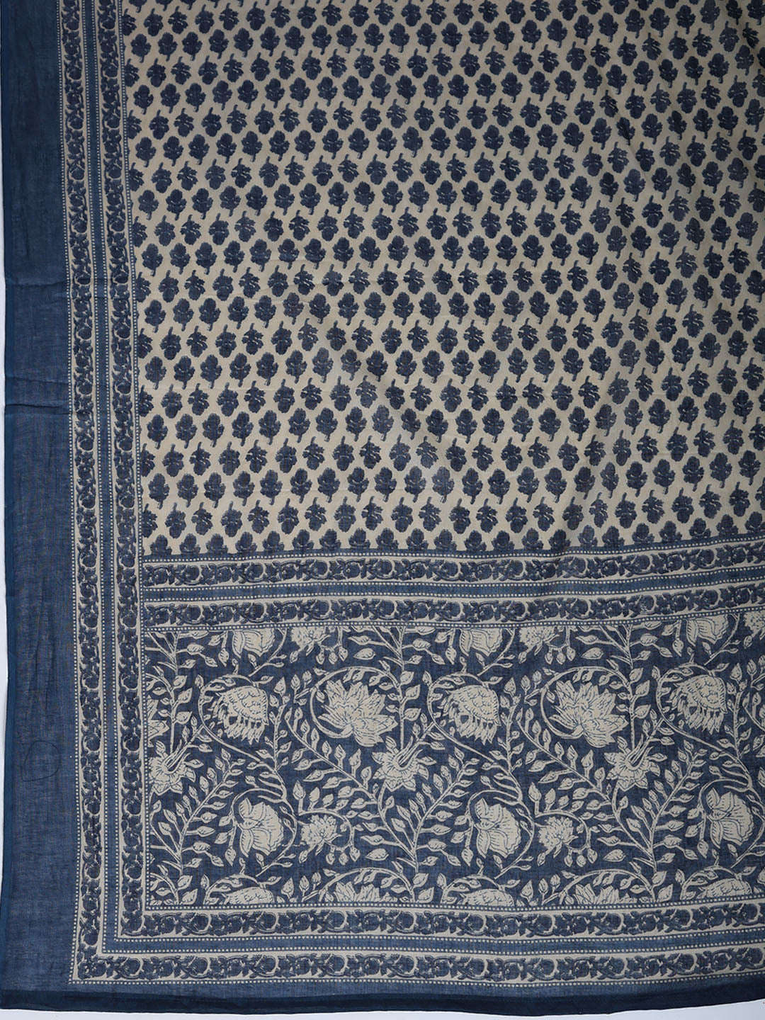 Printed Cotton Blend Kurta With Pant &amp; Dupatta