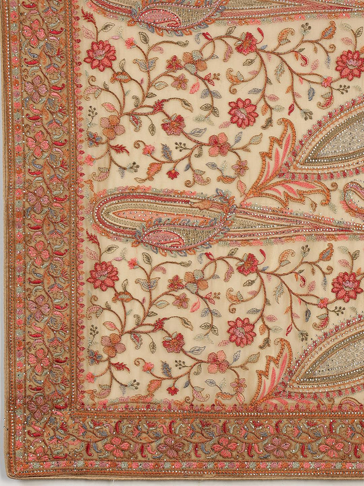 Embroidered Georgette Saree