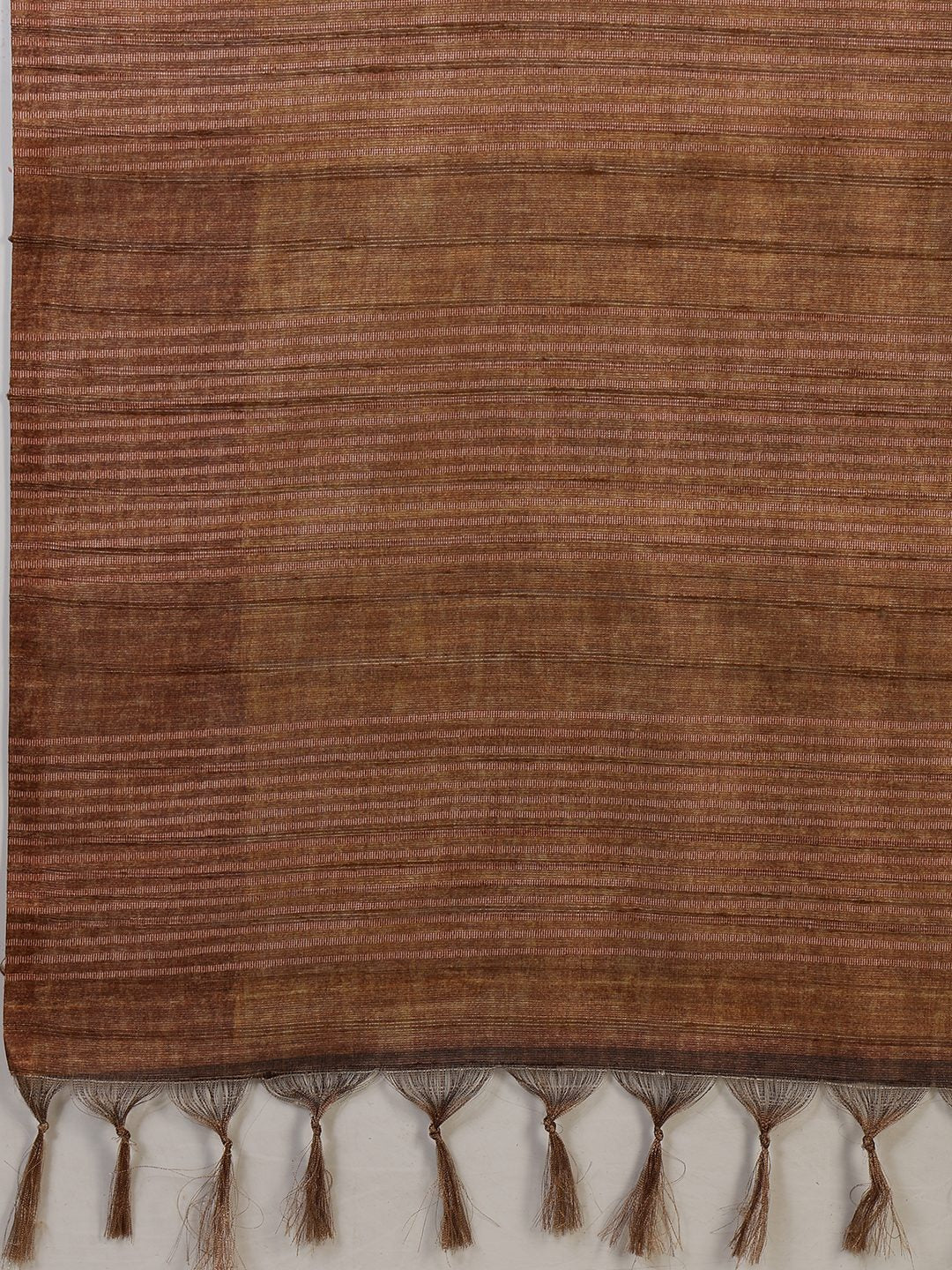 Printed Tussar Silk Saree