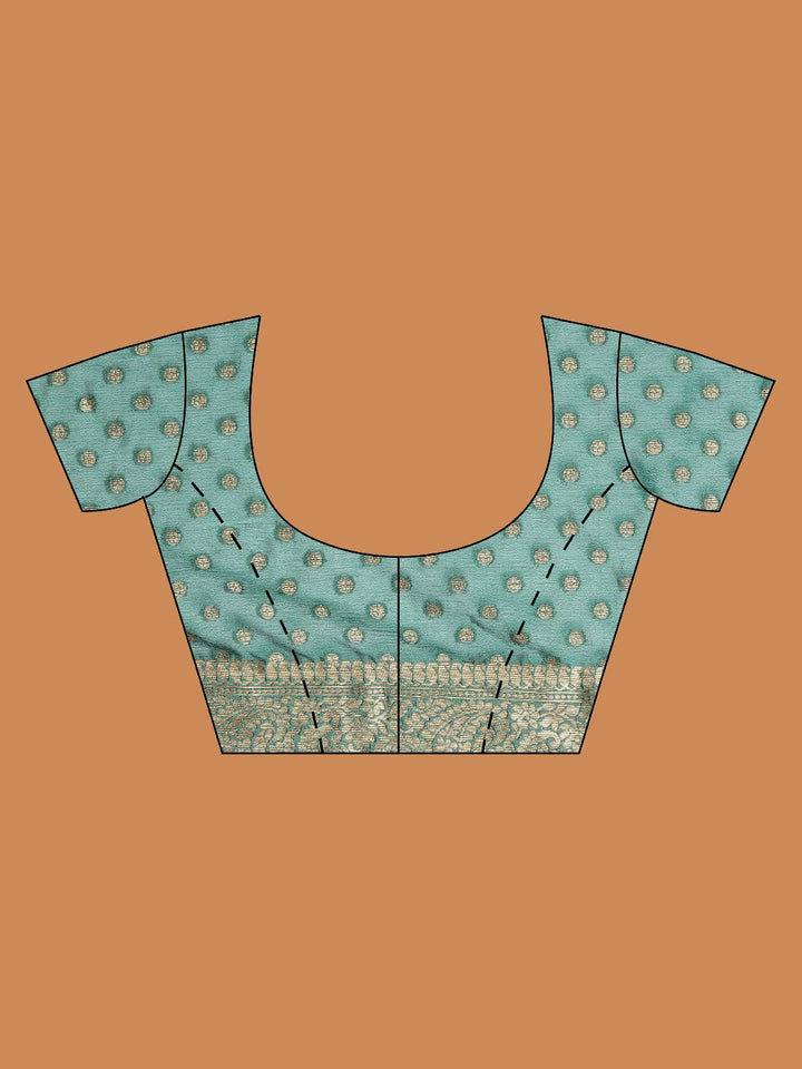 Zari Border Woven Chiffon Saree