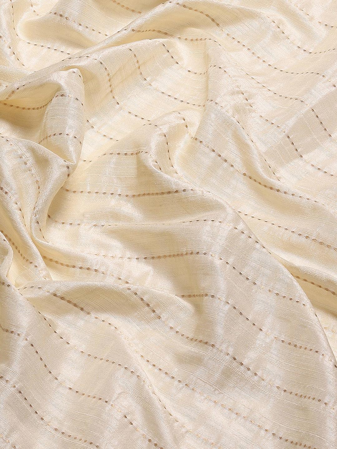 Embroidered Border Booti Art Silk Saree