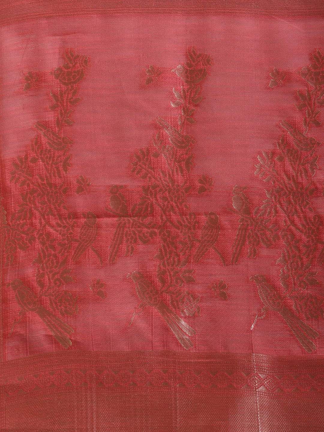 Woven Design Linen Blend Saree