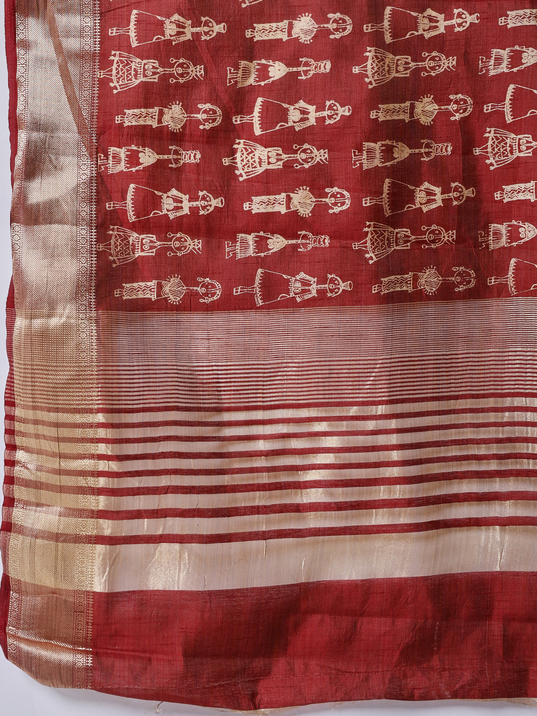 Digital Printed Art Silk Saree