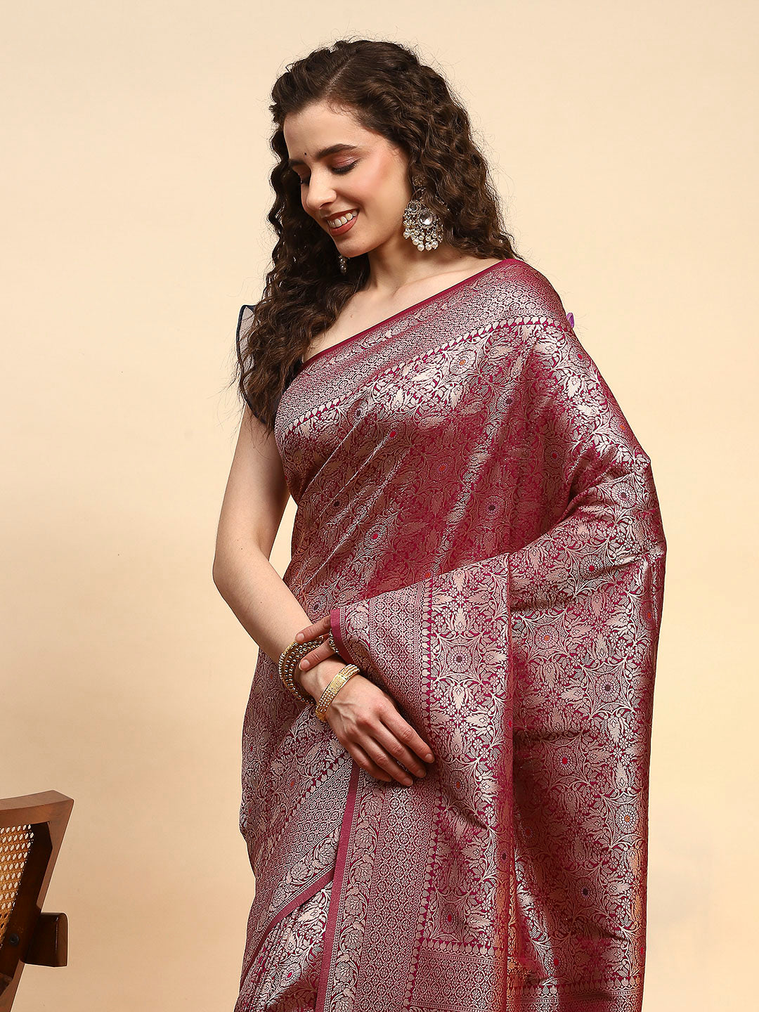 Woven Design Art Silk Saree