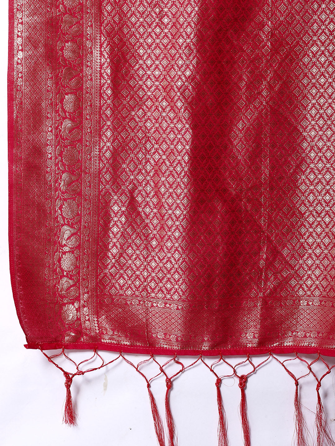 Zaari Jaal Crepe Saree