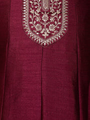 Embroidery Handloom Unstitched Suit Piece With Dupatta