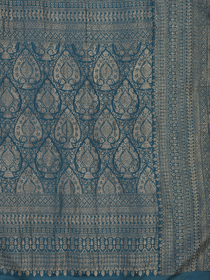 Zari Jaal Georgette Saree