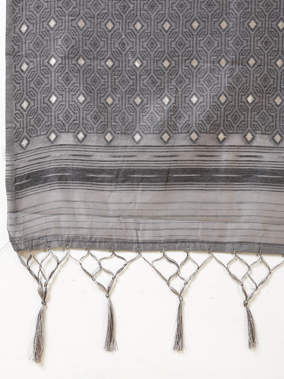 Resham Booti Woven Cotton Saree