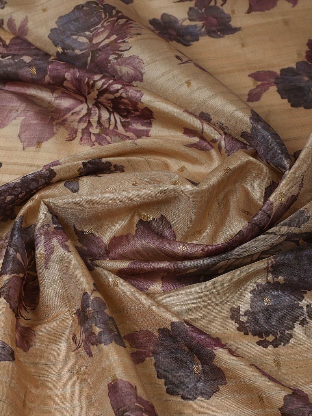 Digital Floral Printed Art Silk Saree