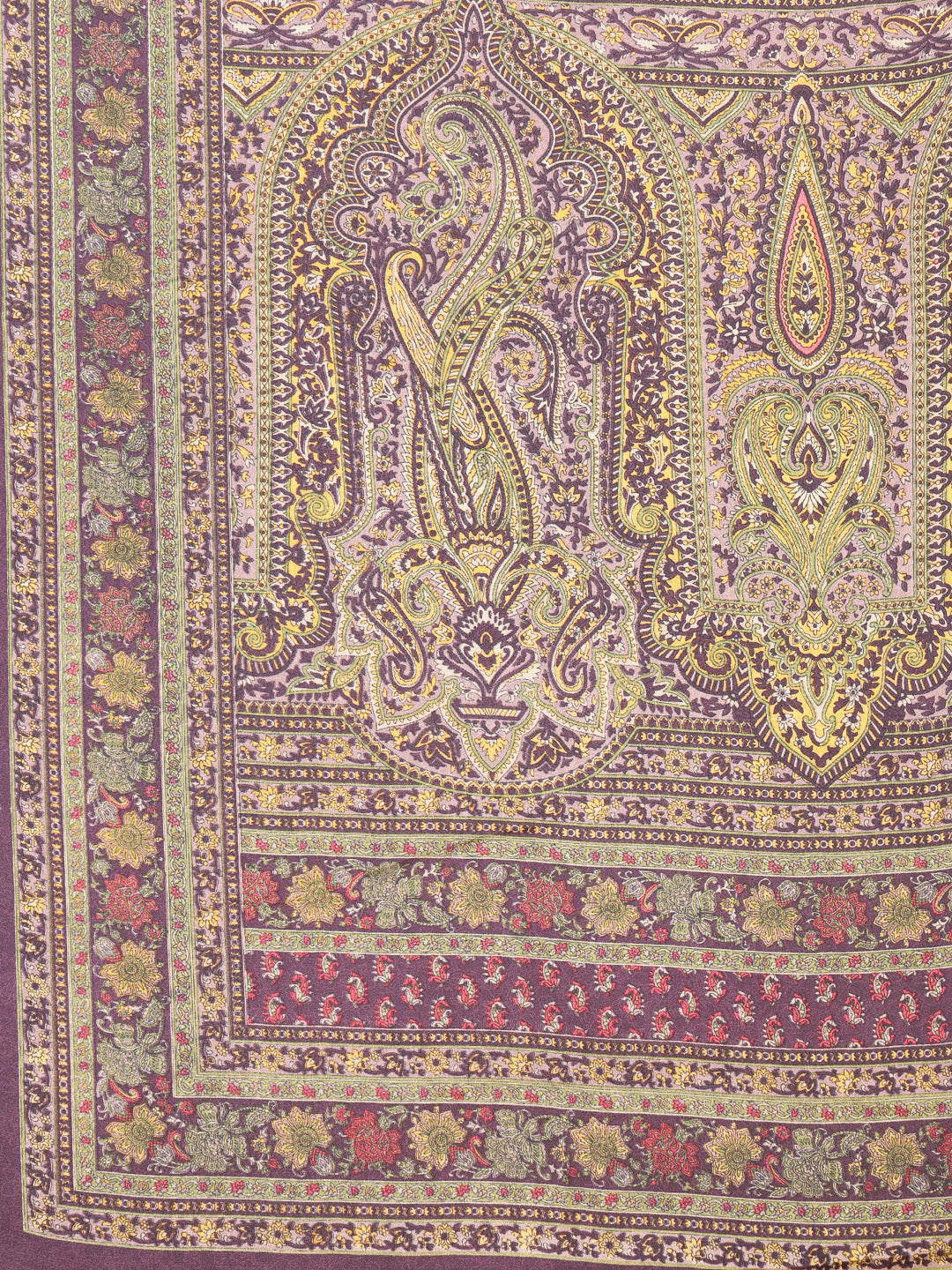 Digital Printed Crepe Saree