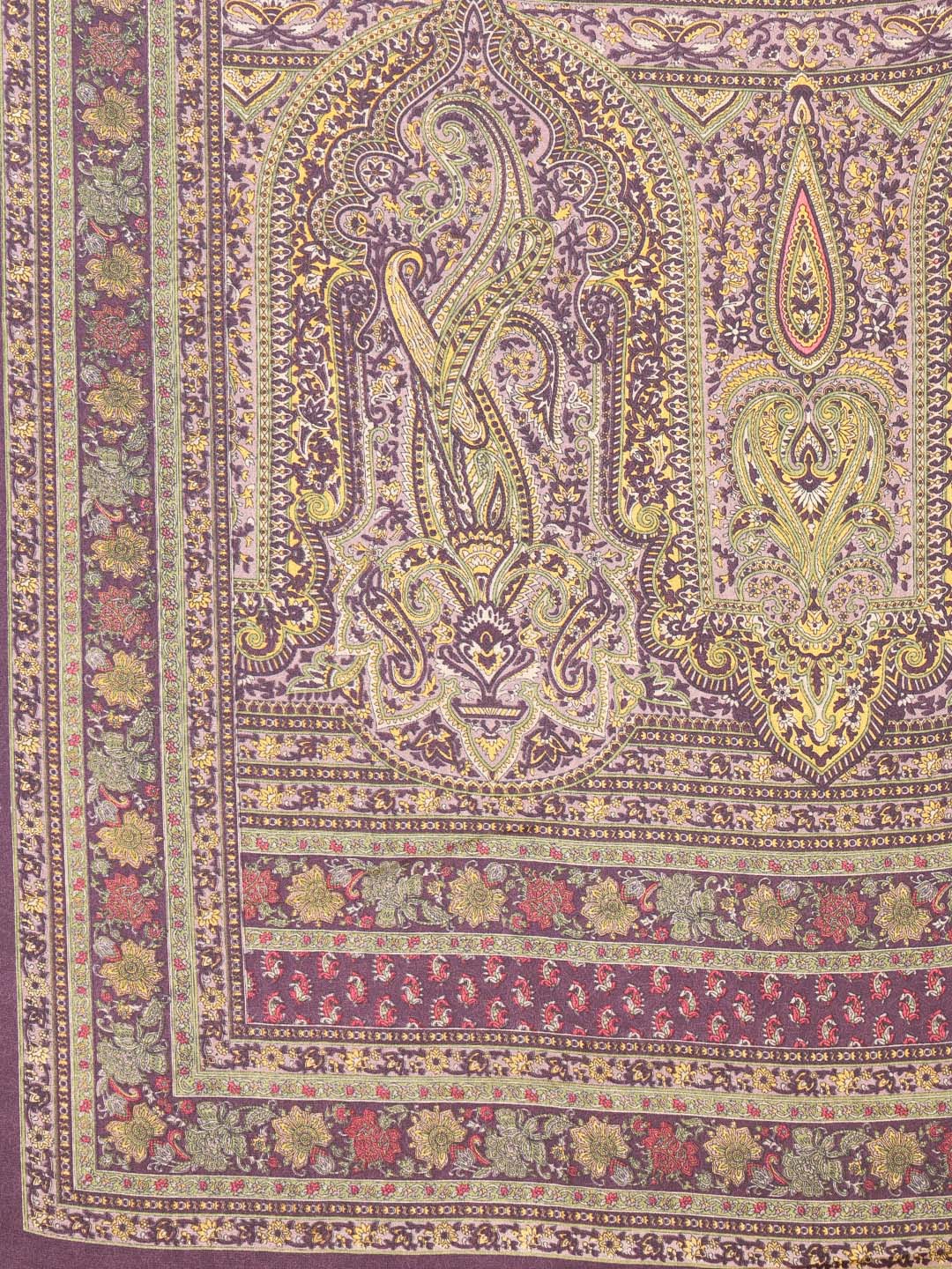 Digital Printed Crepe Saree