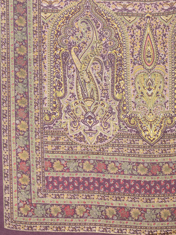 Digital Printed Crepe Saree