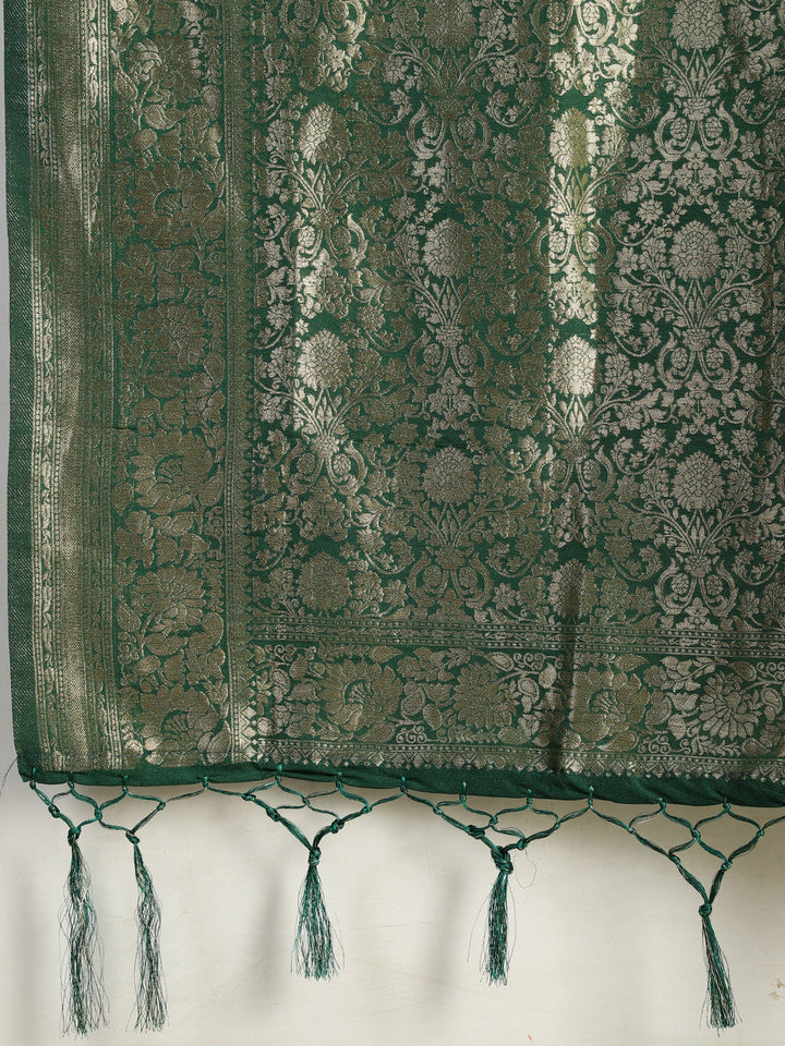 Zaari Jaal Crepe Saree