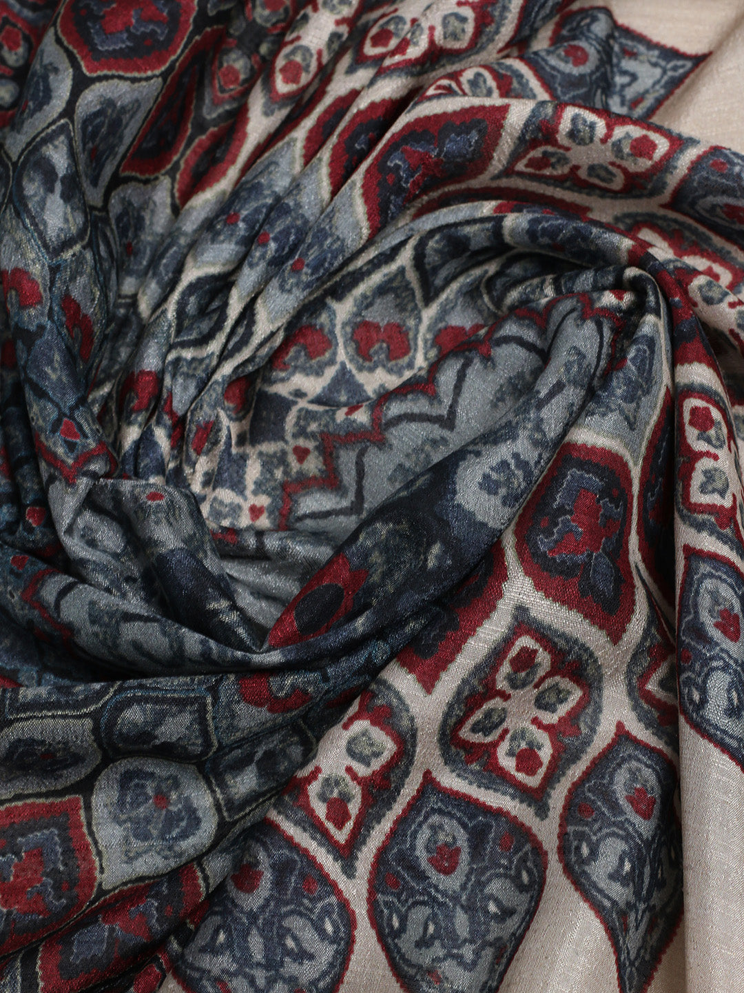 Printed Tussar Saree