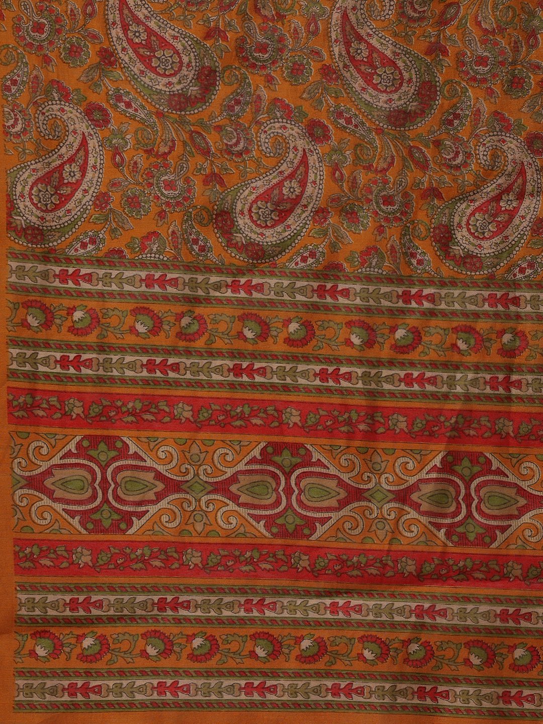 Digital Printed Art Silk Saree