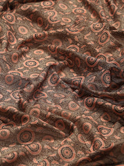 Digital Printed Tussar Woven Saree