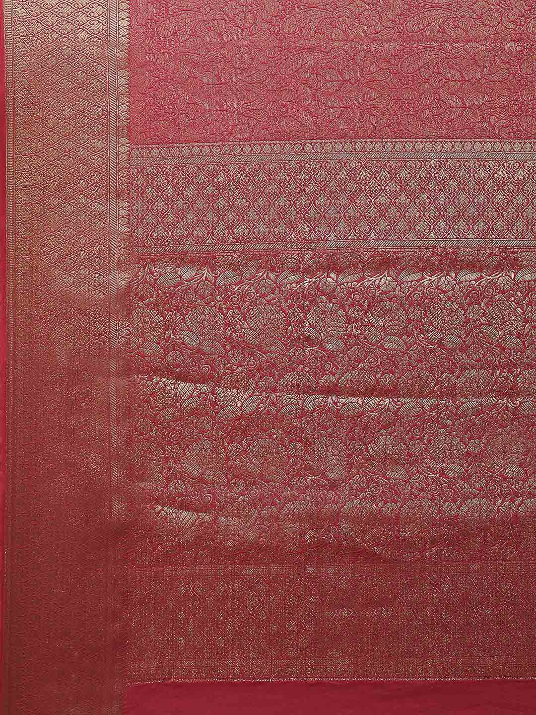 Plain Georgette Saree