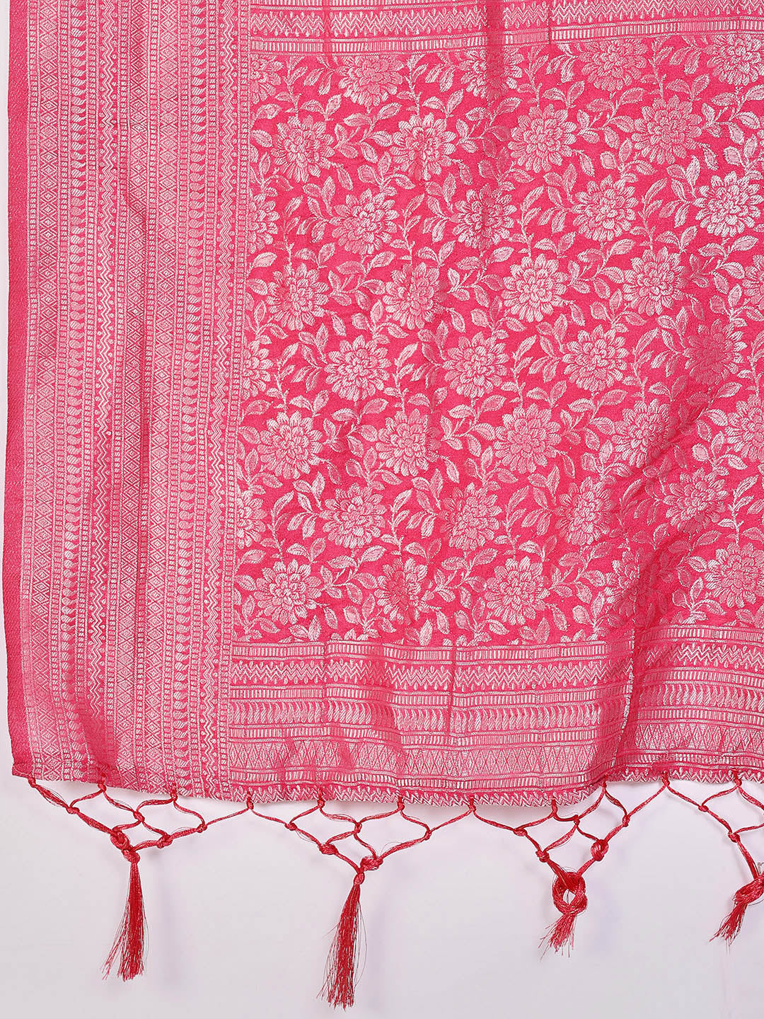 Zaari Jaal Crepe Saree