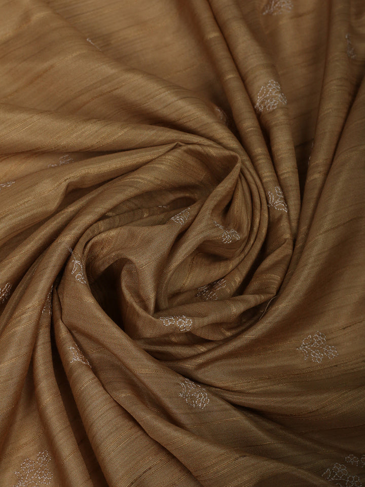 Printed &amp; Embroidered Booti Art Silk Saree
