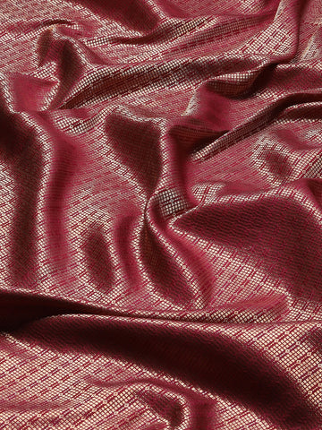 Brocade Zari Jaal Woven Handloom Saree