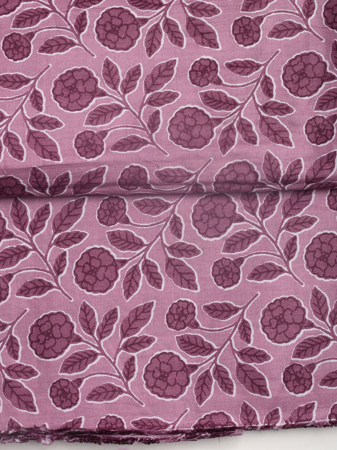 Printed Cotton Blend Unstitched Suit With Dupatta