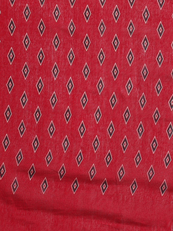 Printed Dola Silk Saree