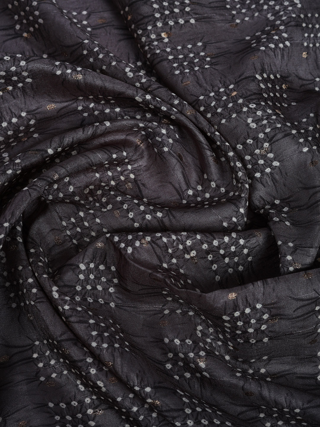 Printed Tussar Silk Saree