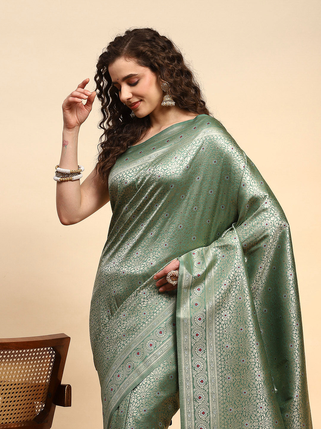 Woven Design Art Silk Saree