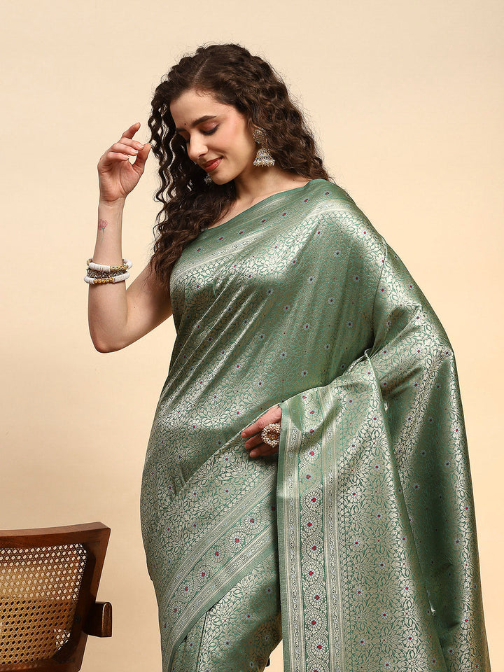 Woven Design Art Silk Saree