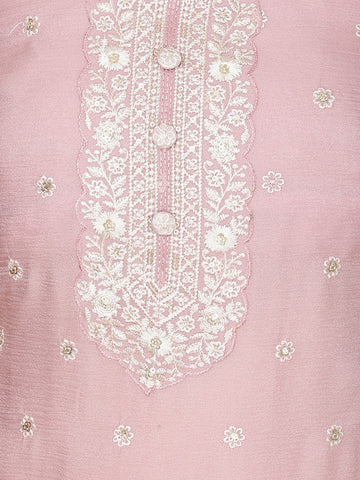 Embroidered Organza Unstitched Suit Piece With Dupatta