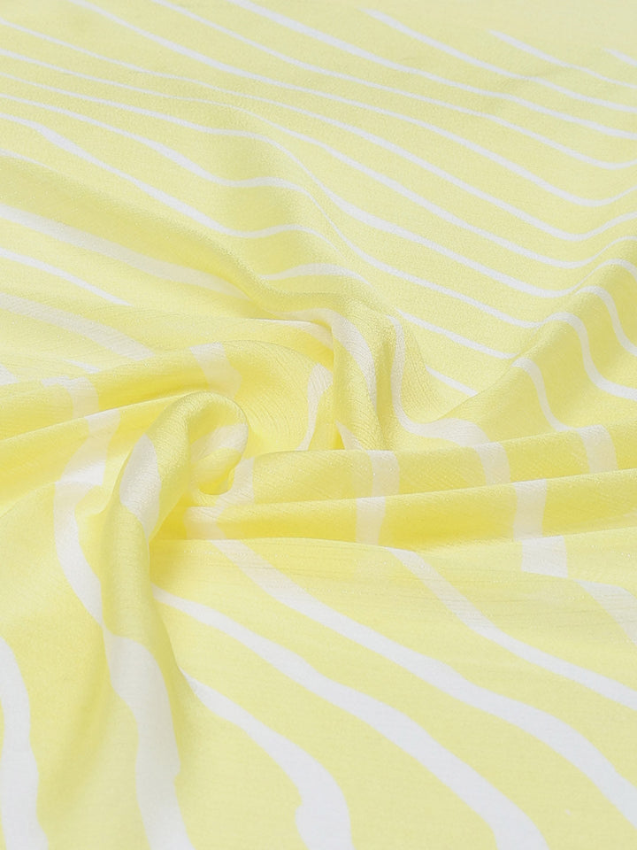 Floral Printed Chiffon Woven Saree