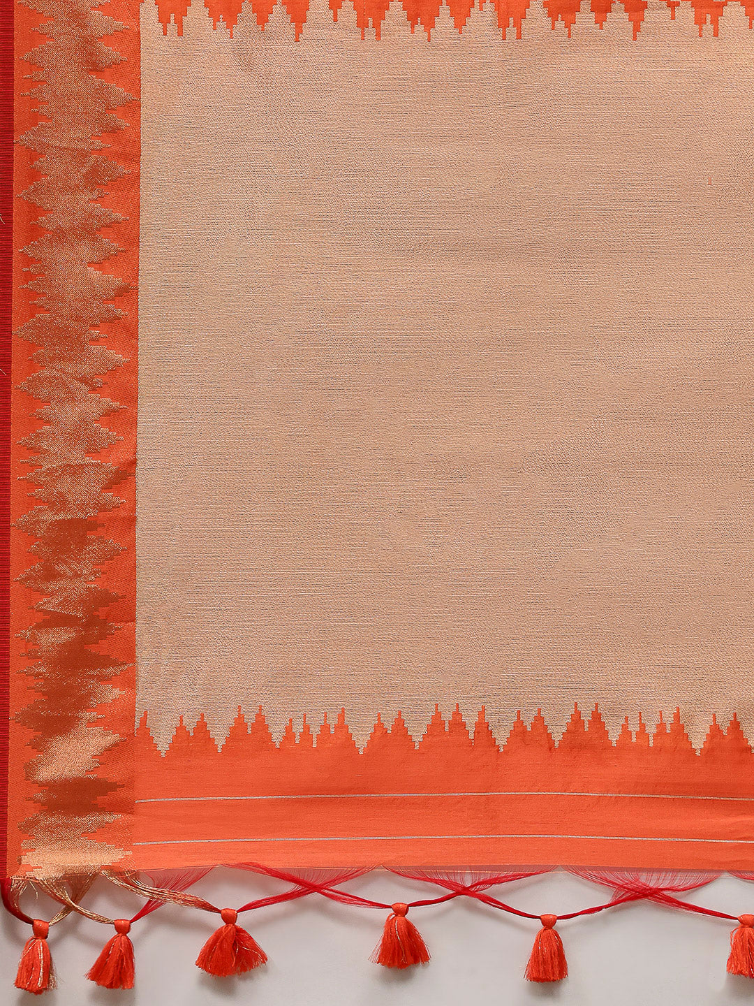 Embroidered Cotton Blend Saree