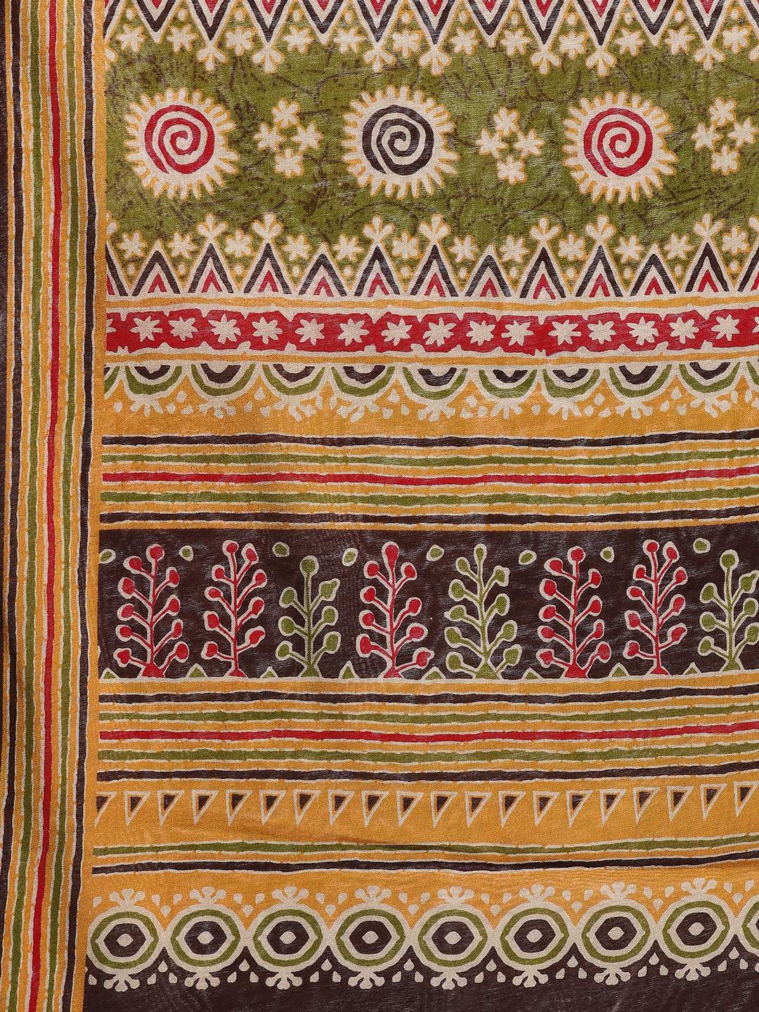 Digital Printed Art Silk Saree