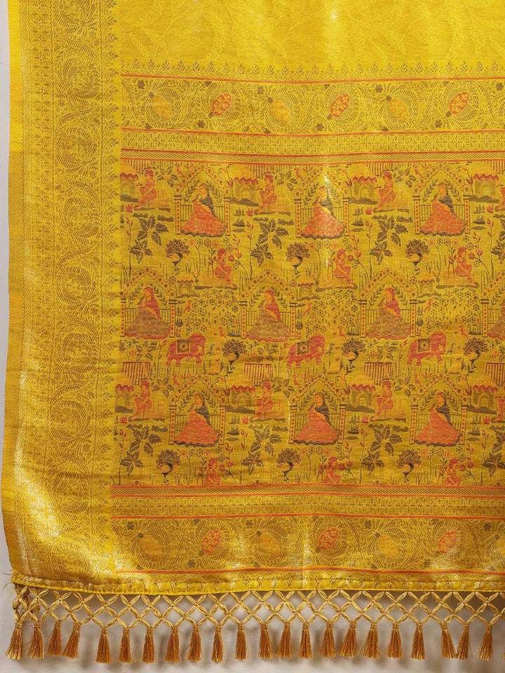Woven Design Art Silk Saree