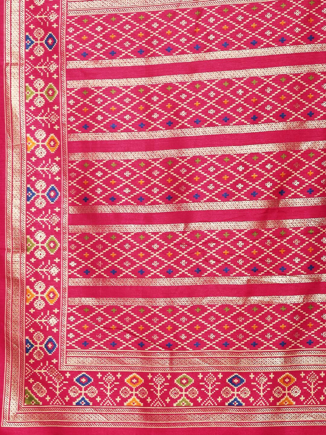 Digital Print Art Silk Saree