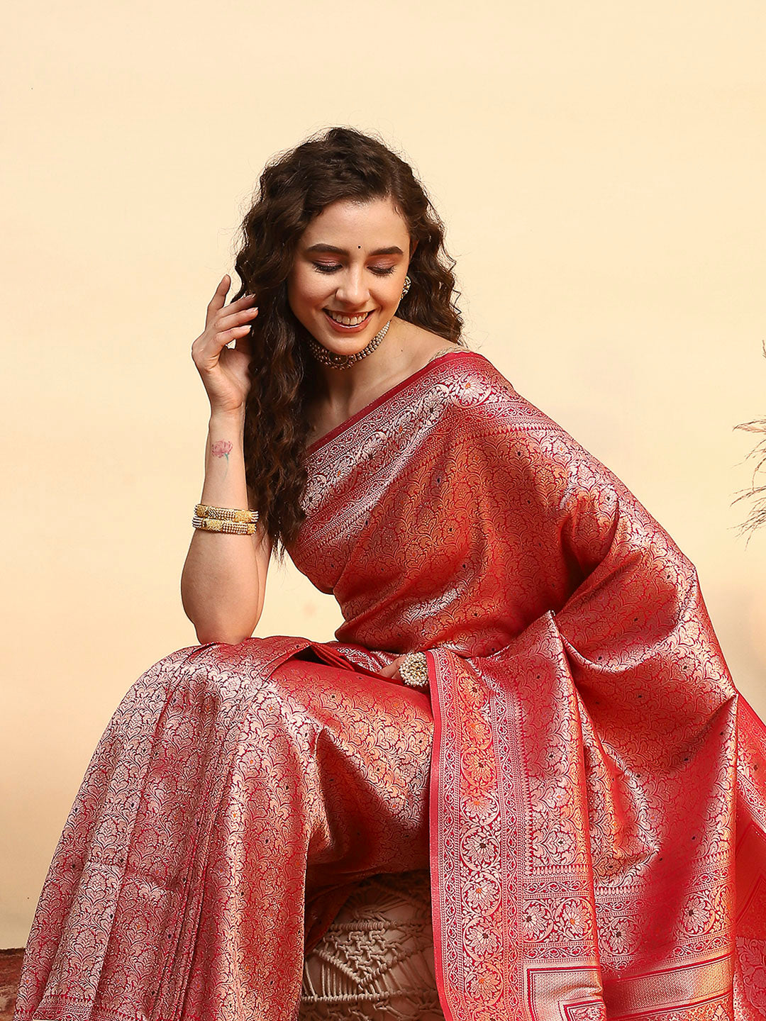 Woven Design Art Silk Saree