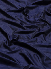 Plain Zari Border Woven Handloom Saree