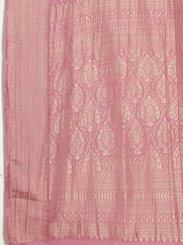 Zari Jaal Georgette Saree