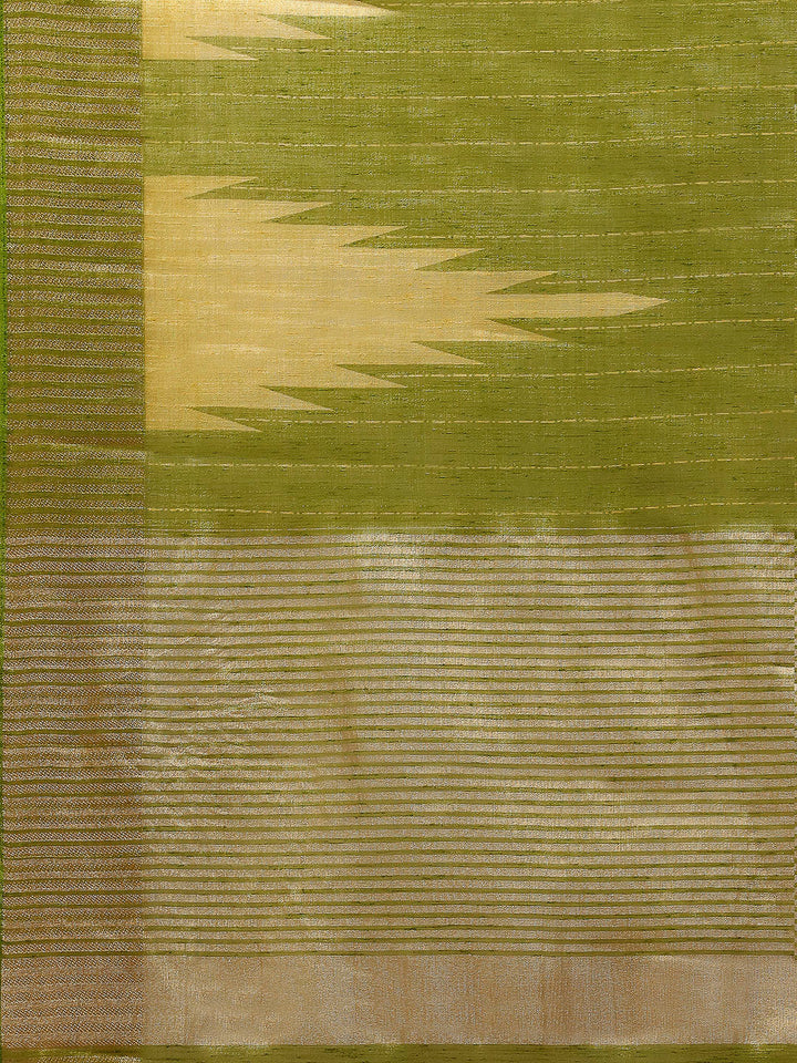 Zaari Border Art Silk Saree