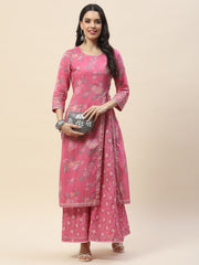 Printed Cotton Double Layer Kurta