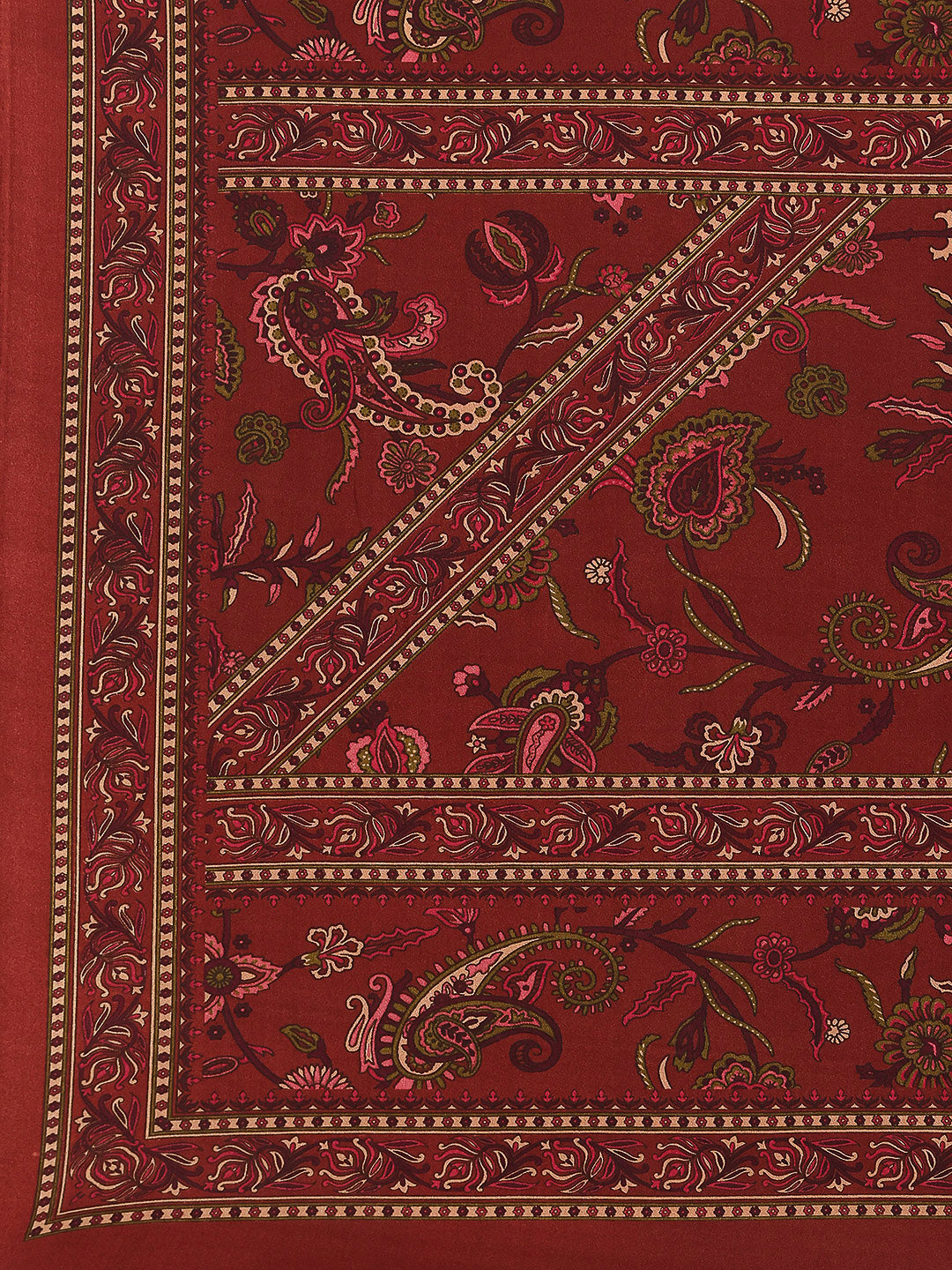 Digital Printed Crepe Saree