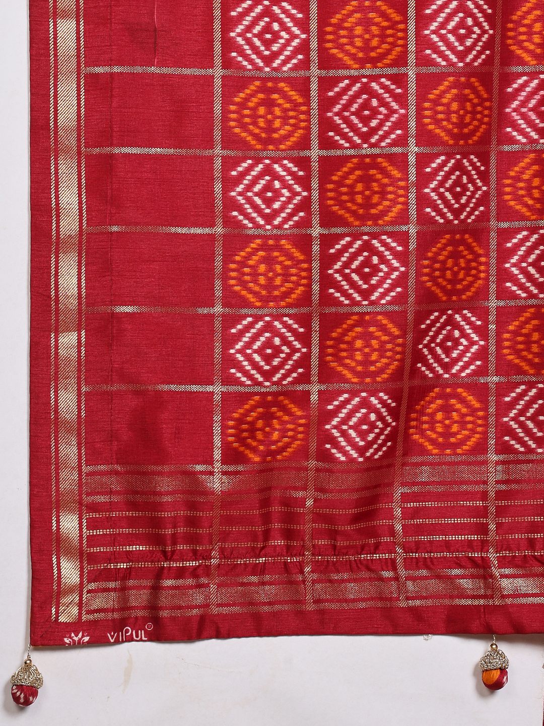 Digital Printed Art Silk Saree