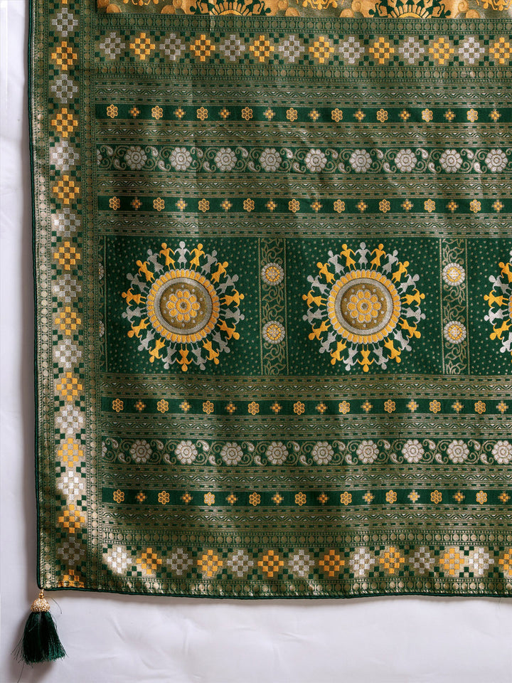 Woven Design Banarasi Silk Saree